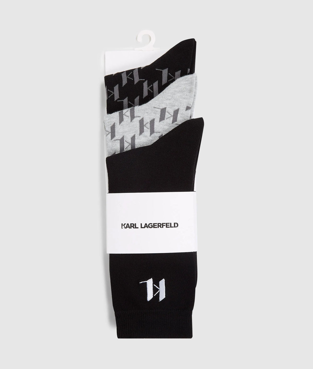 Monogram socks – 3-pack