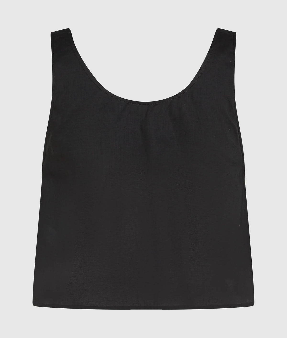 Tie-front beach top