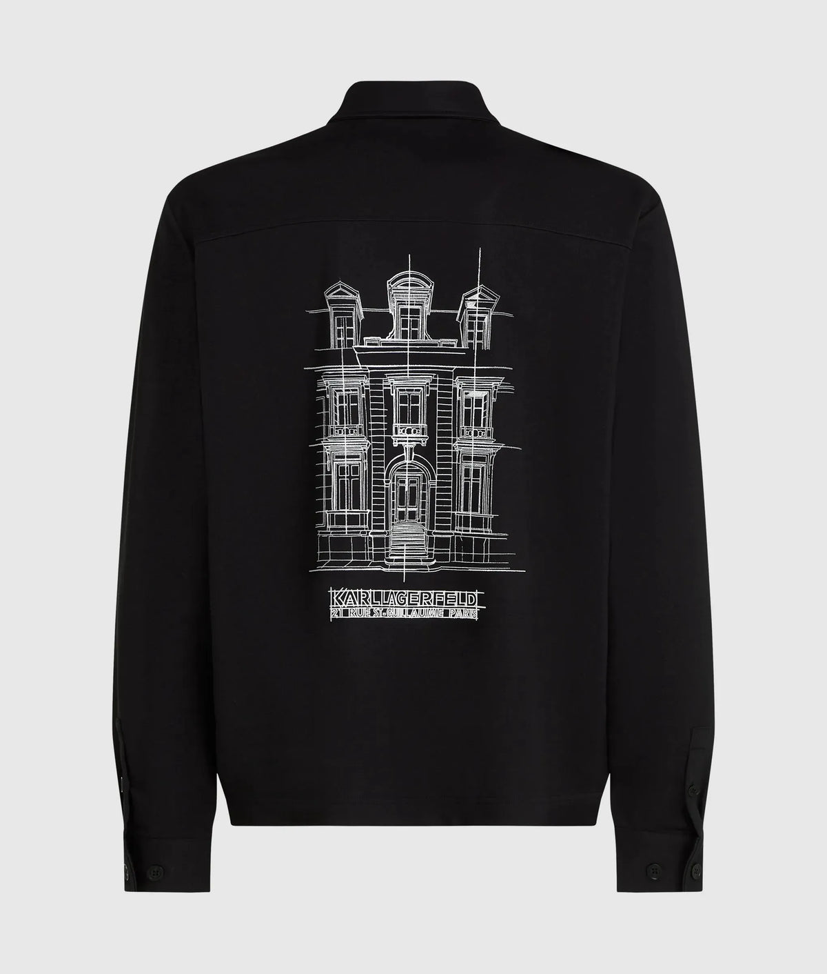 Maison de Karl jersey overshirt