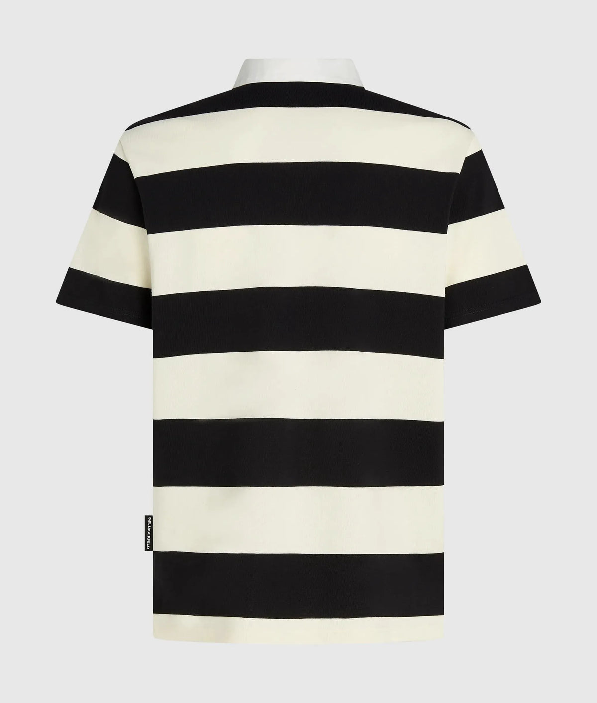Ikon bold stripe polo shirt