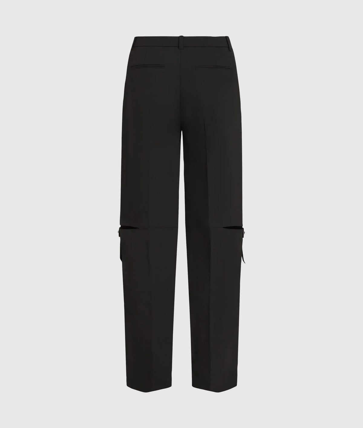 Buckle-detail tailored pants