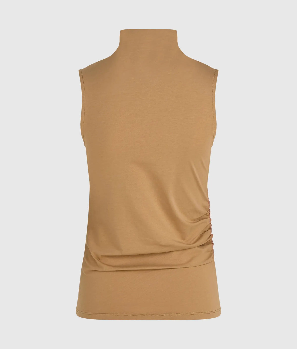 Mock-neck tank top