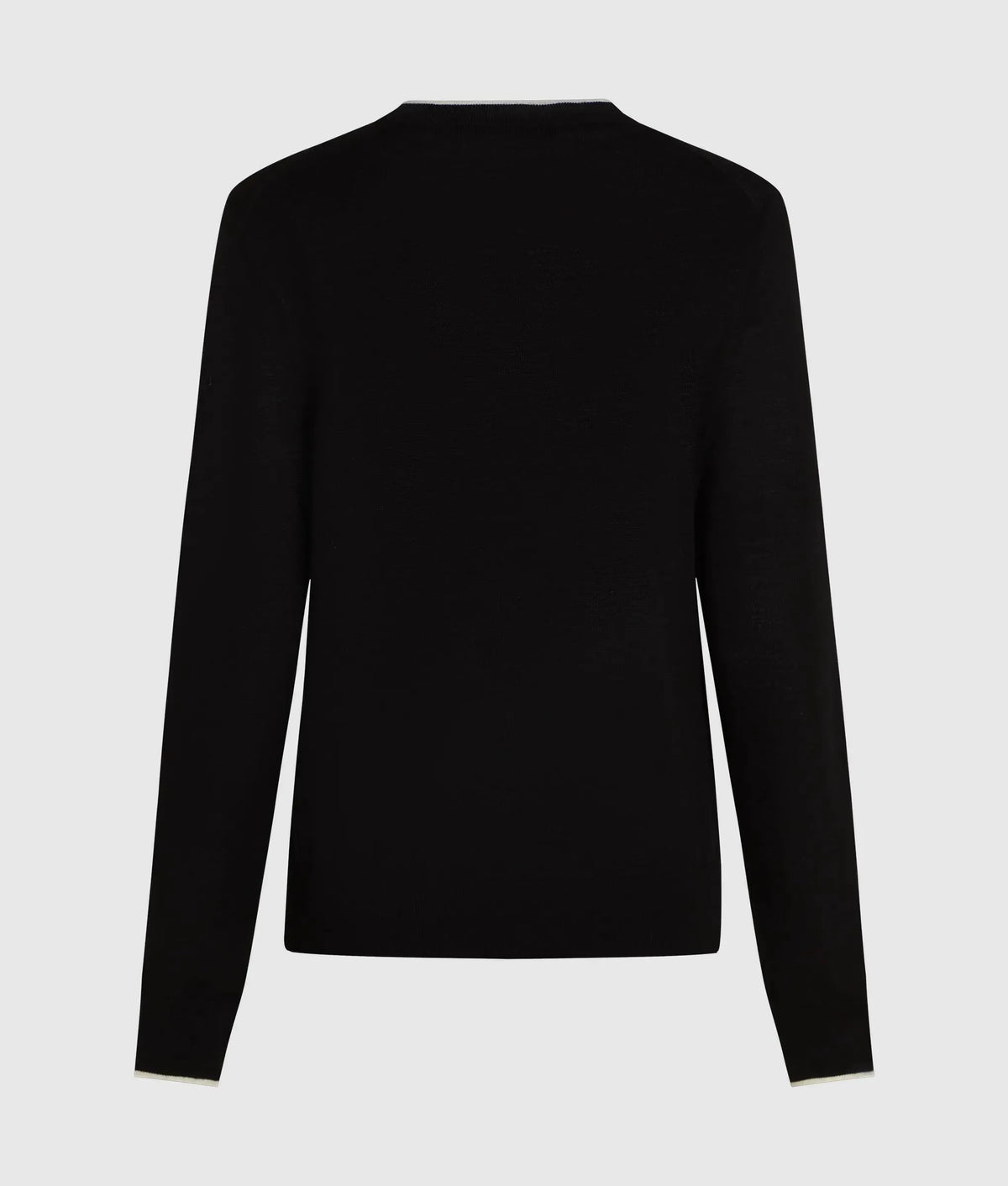Merino wool crewneck sweater