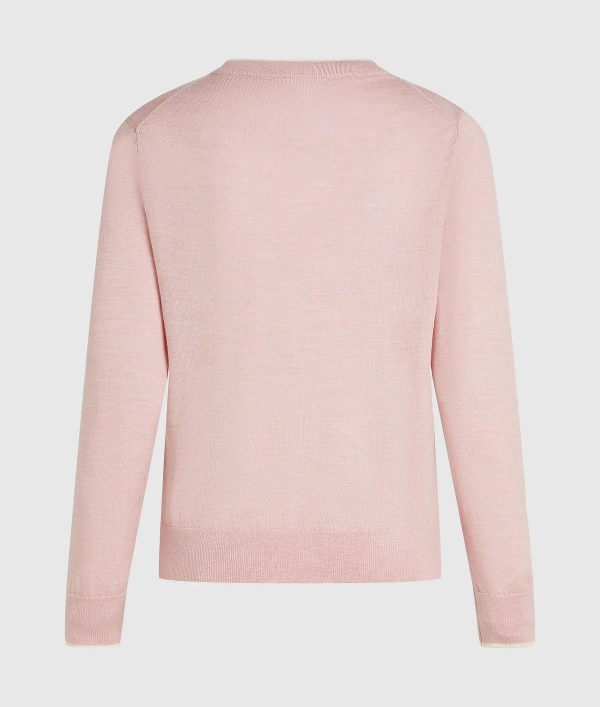Merino wool crewneck sweater