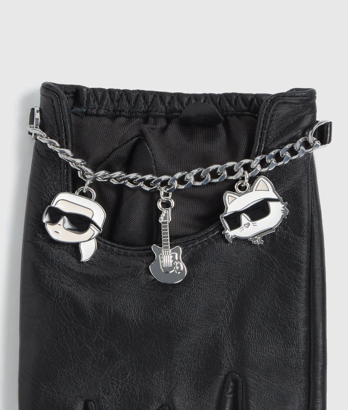 Ikon charms fingerless gloves