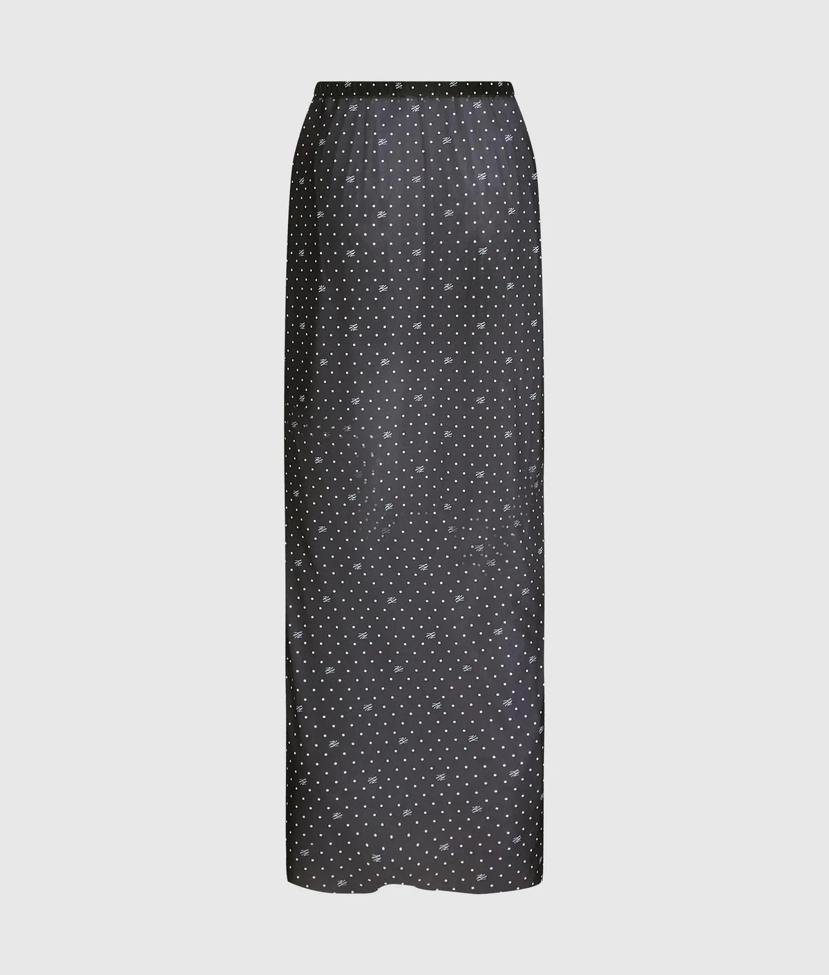Polka dot mesh pareo