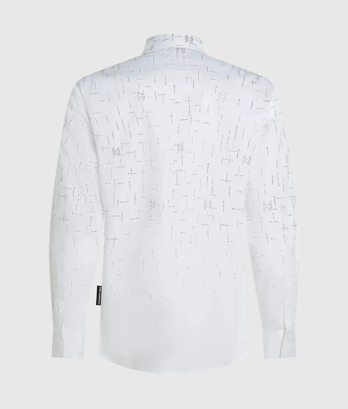 Monogram rhinestone shirt