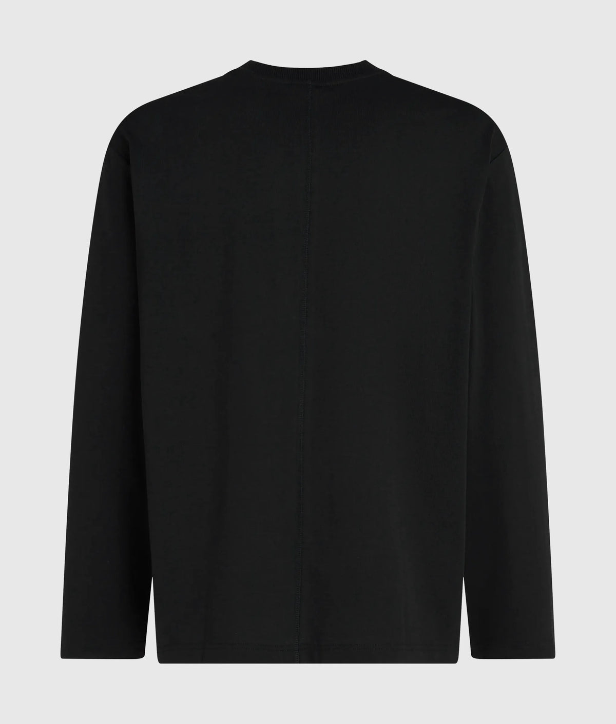 Long-sleeved seamed T-shirt