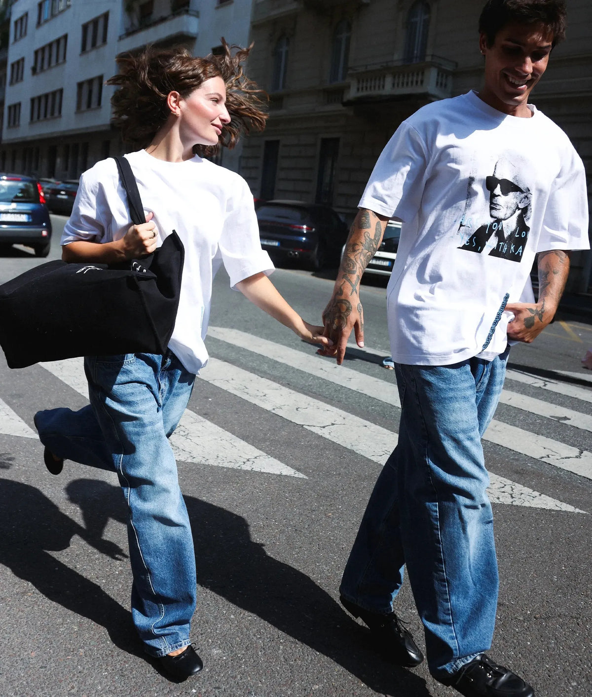KLJ X Pietro Terzini relaxed Karl T-shirt