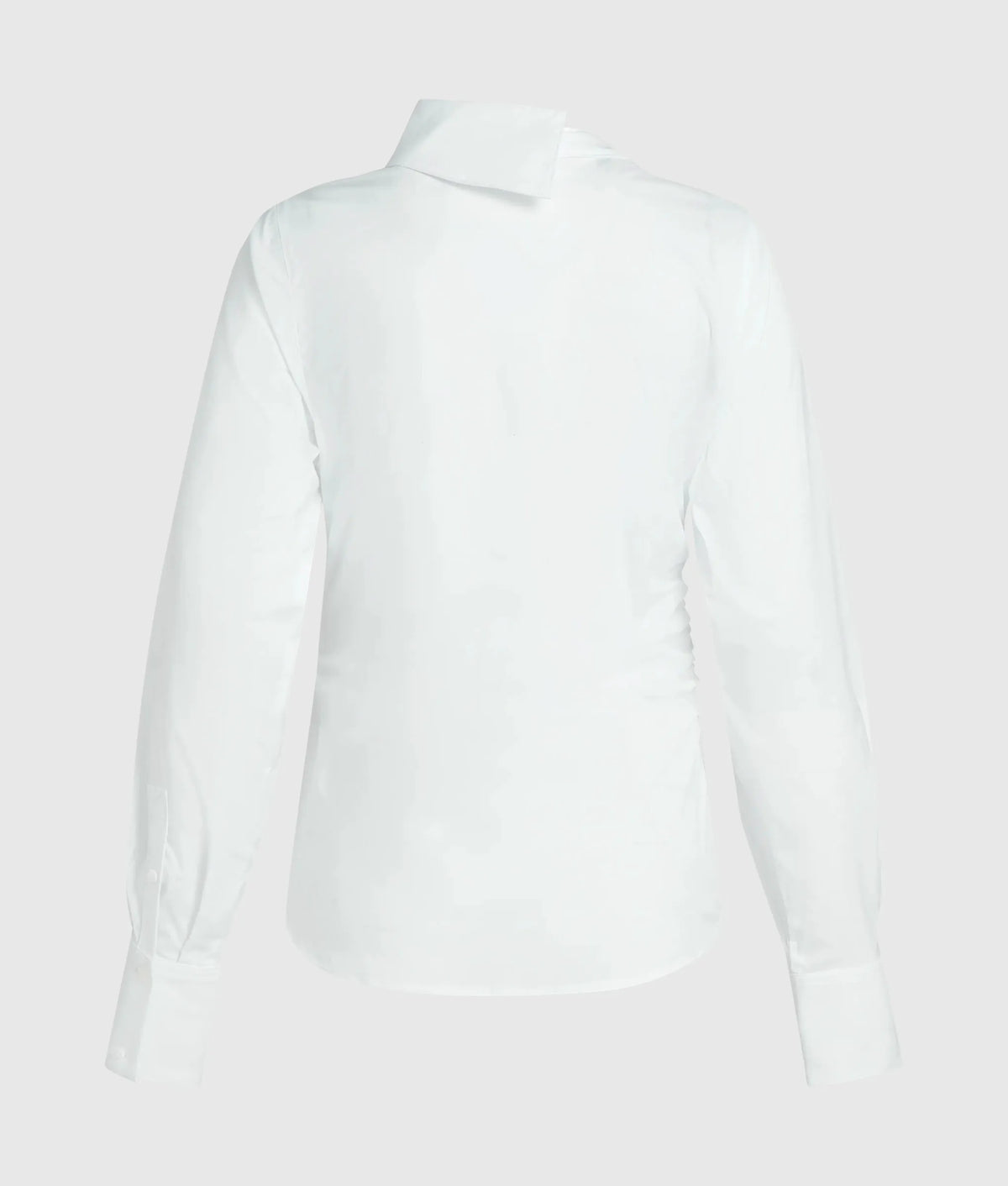 Asymmetric button shirt