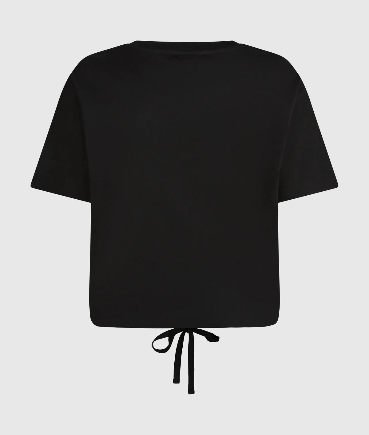 Tied-hem T-shirt