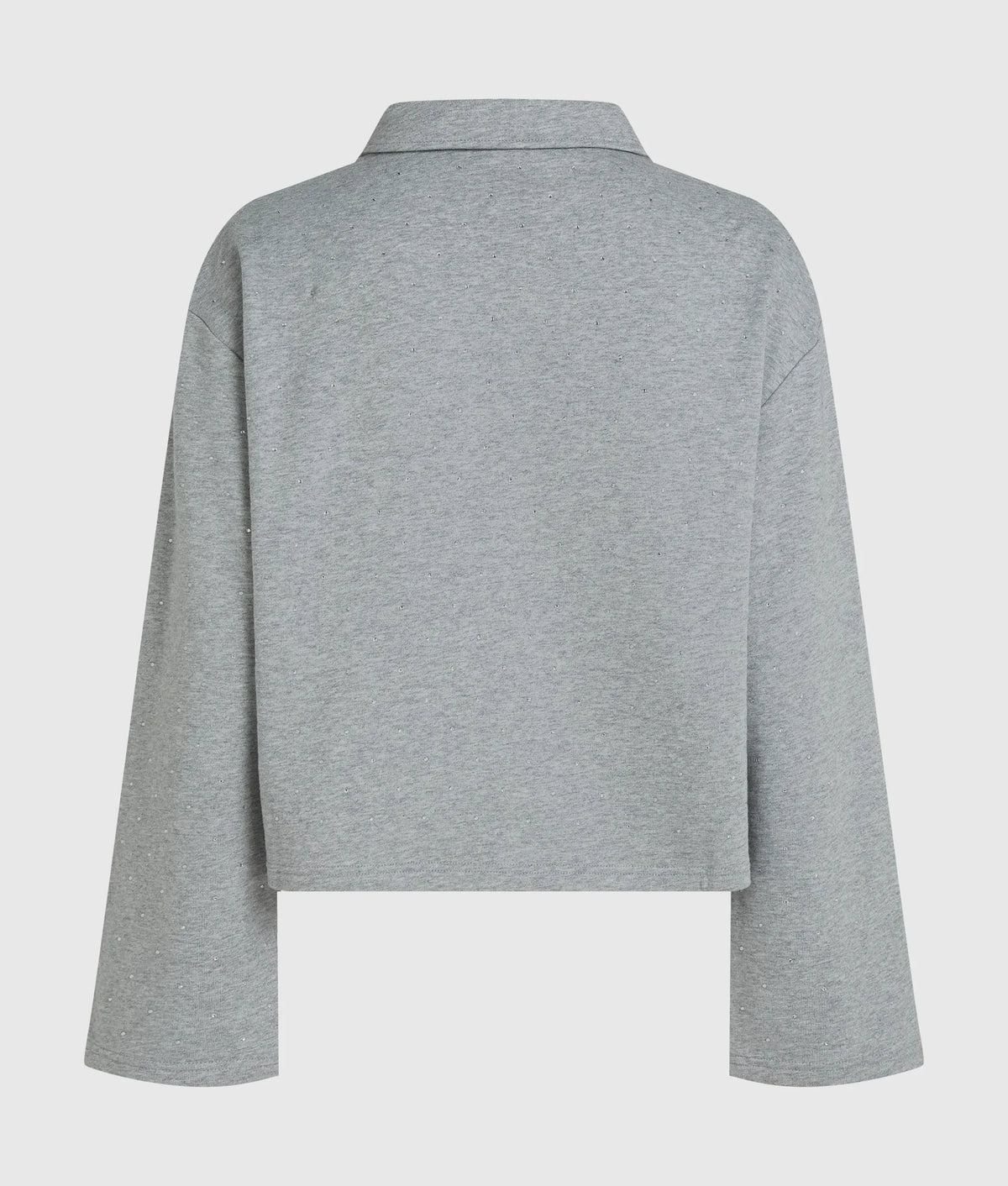 Rhinestone loungewear sweatshirt