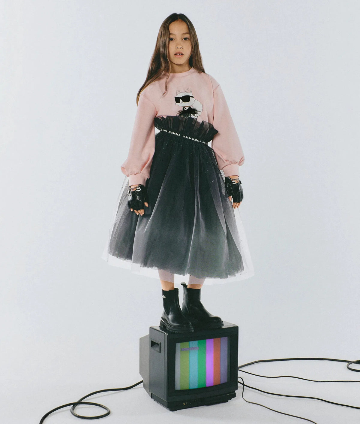 Girls Ikon Choupette sweatshirt