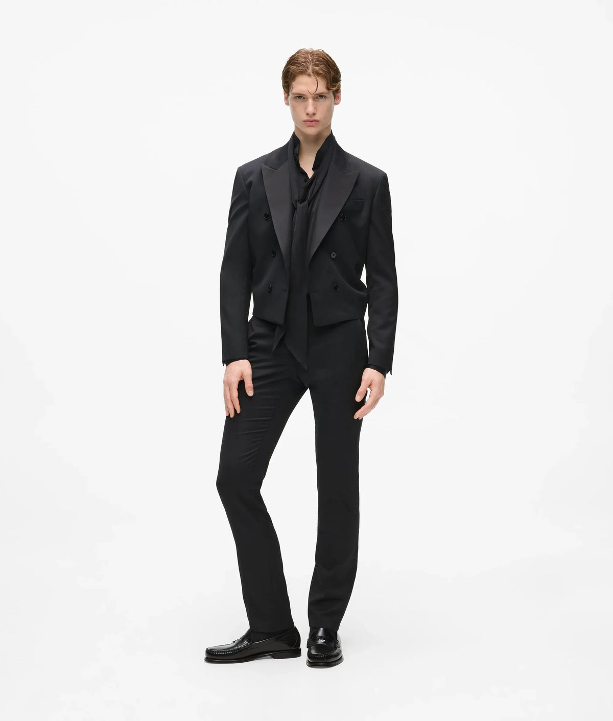 KL Studio regular-fit wool suit pants
