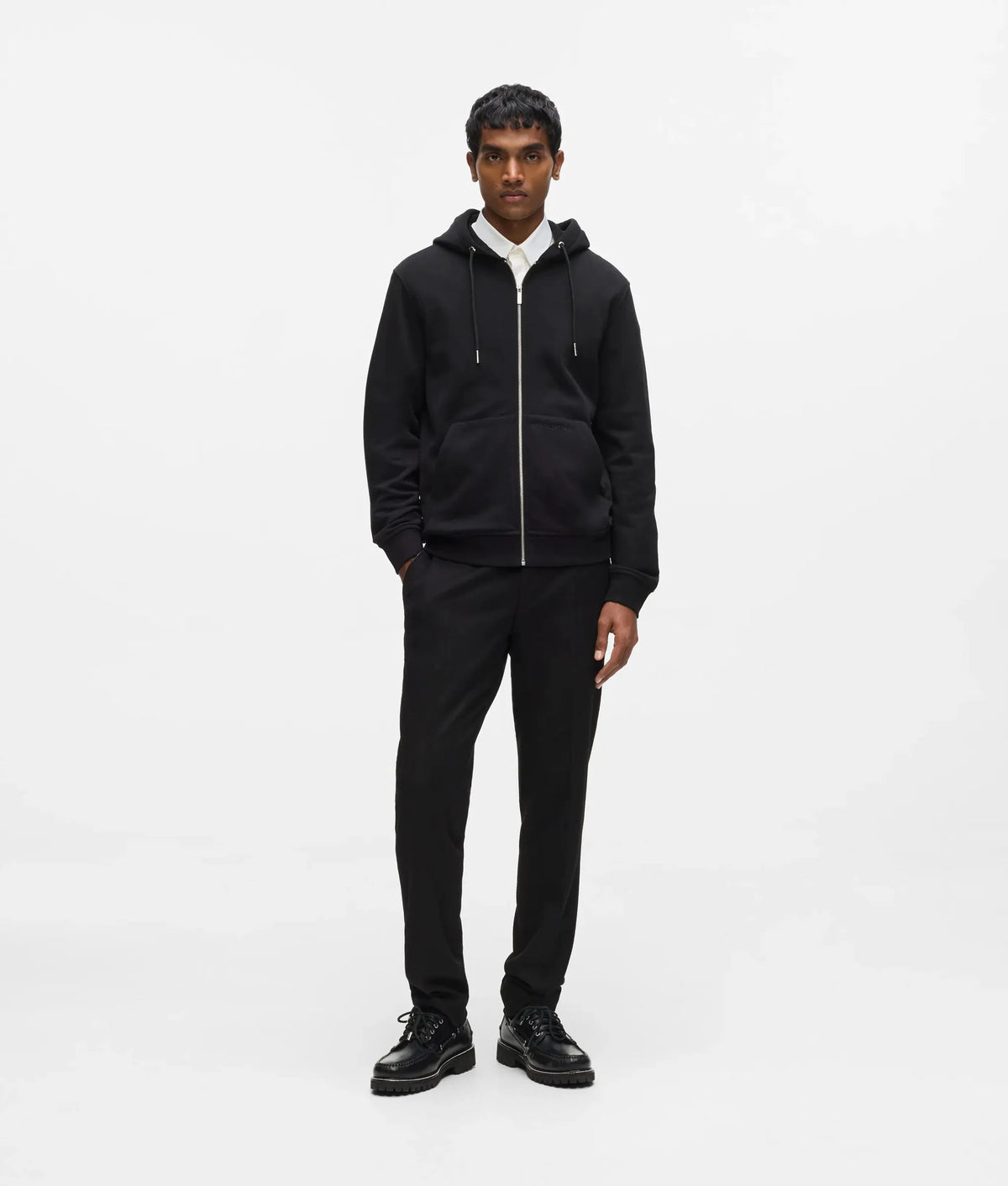 Bouclé Kameo zip-up sweatshirt