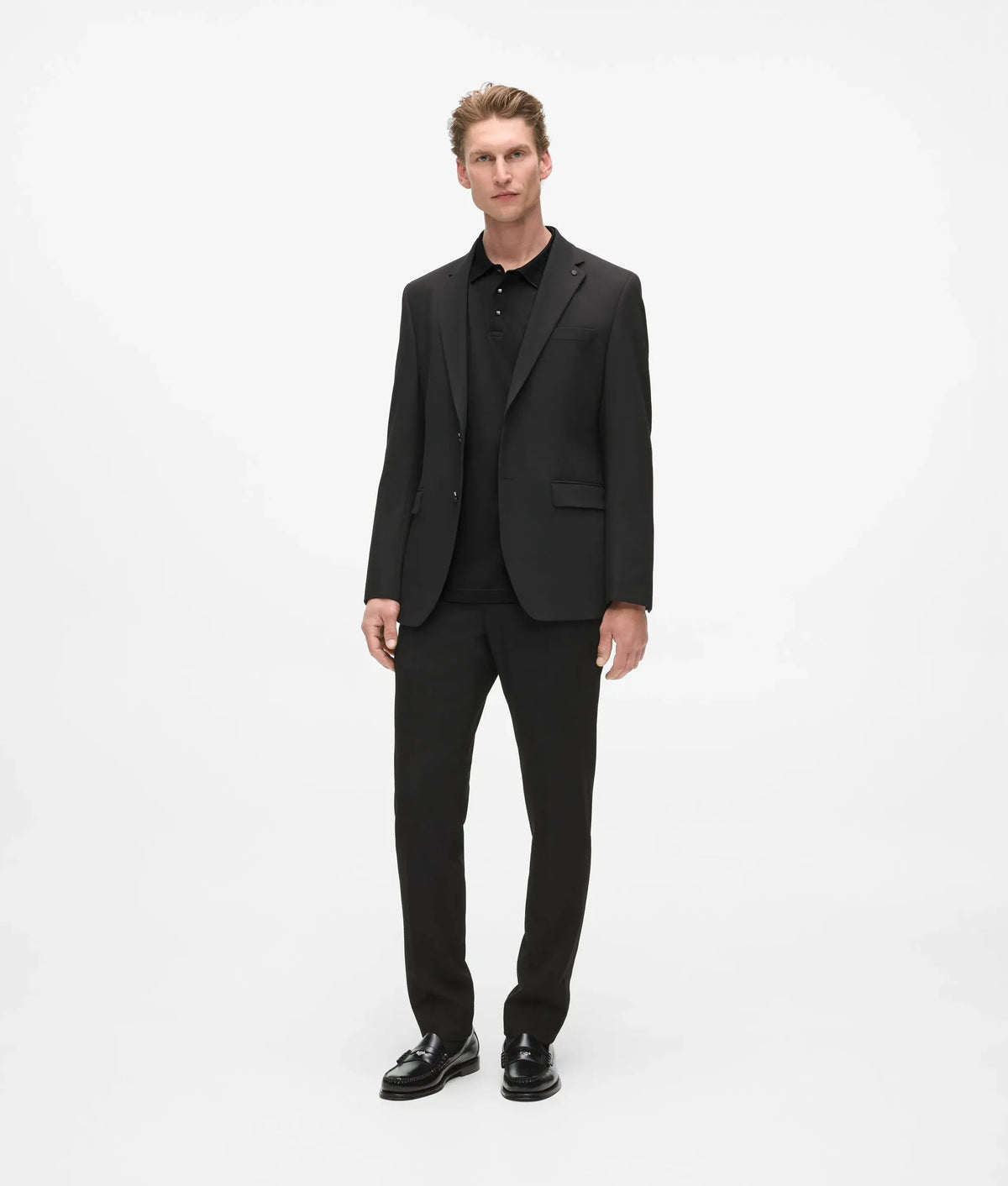 Kameo long-sleeved polo shirt