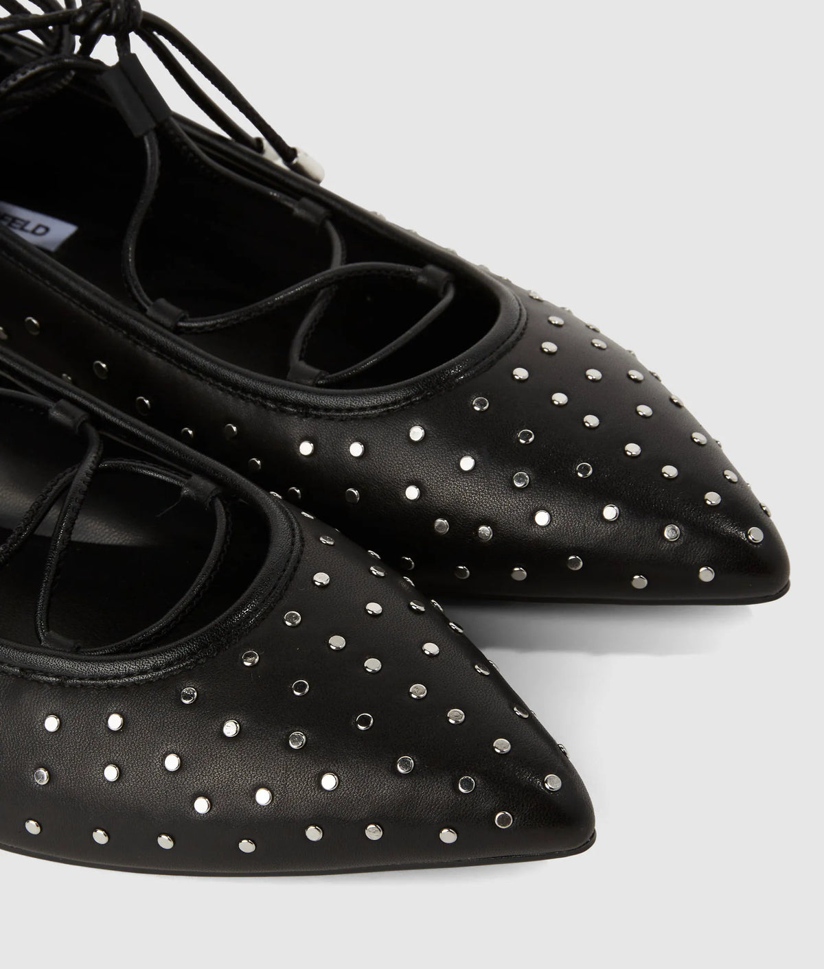 Kerrie ballerina long lace flats