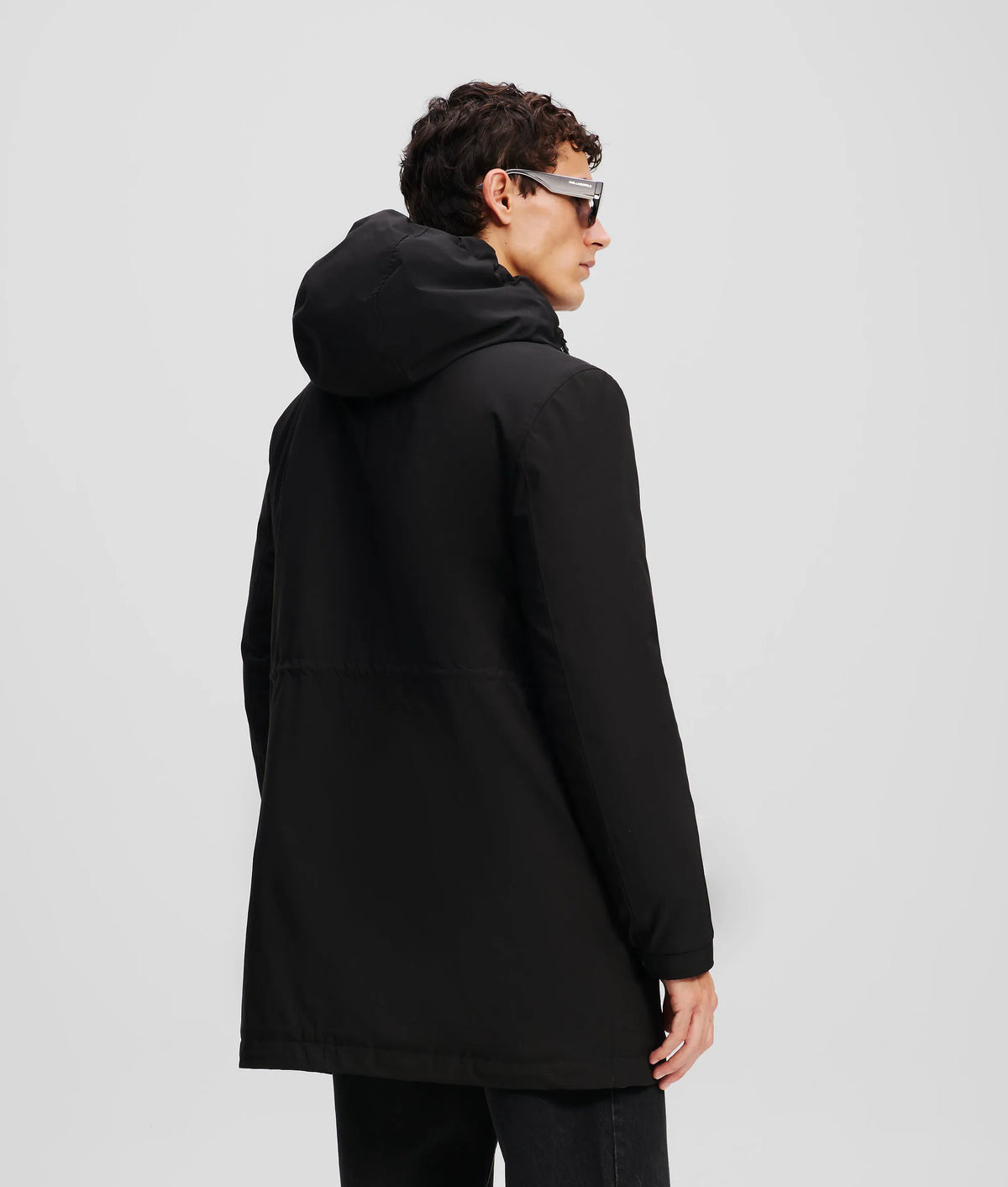 Ultra lightweight hooded parka