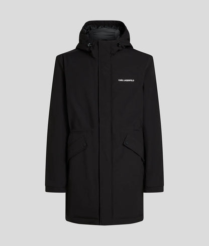 Ultra lightweight hooded parka