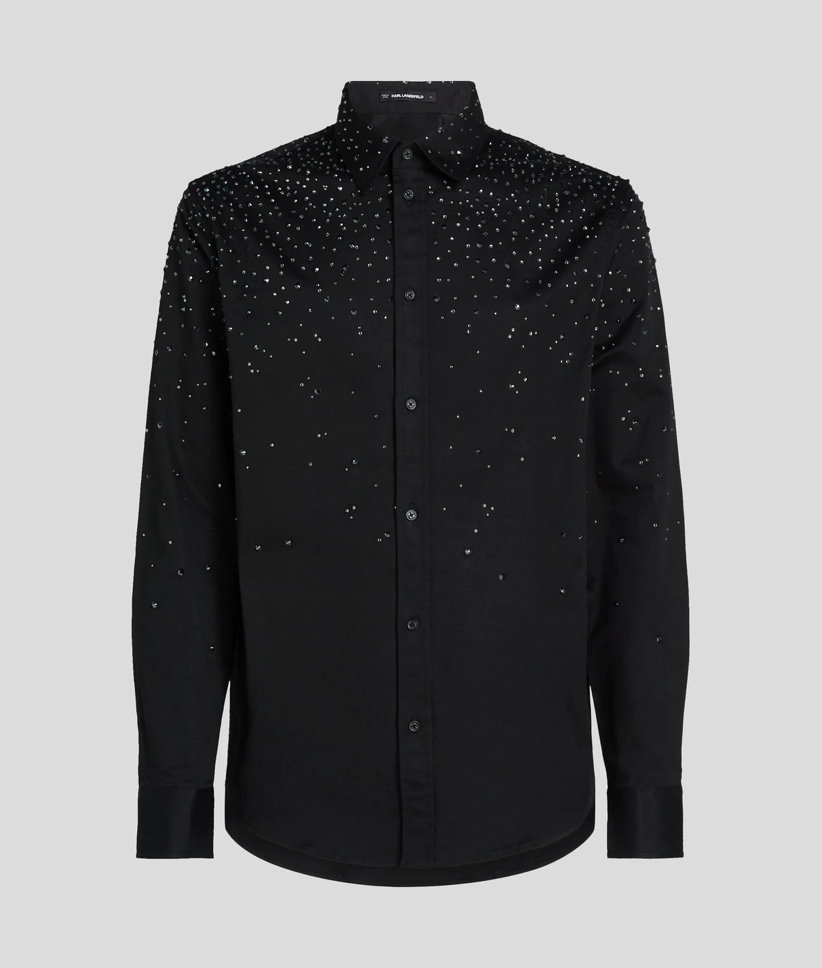 Rhinestone dégradé shirt