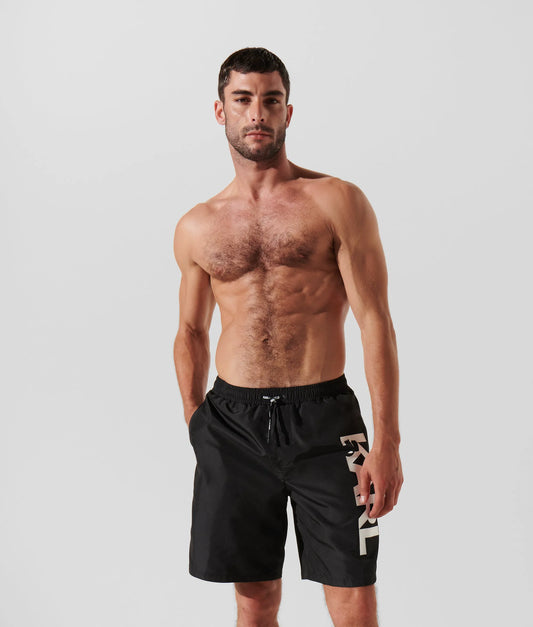 Logo long-board shorts