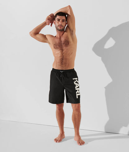Logo long-board shorts