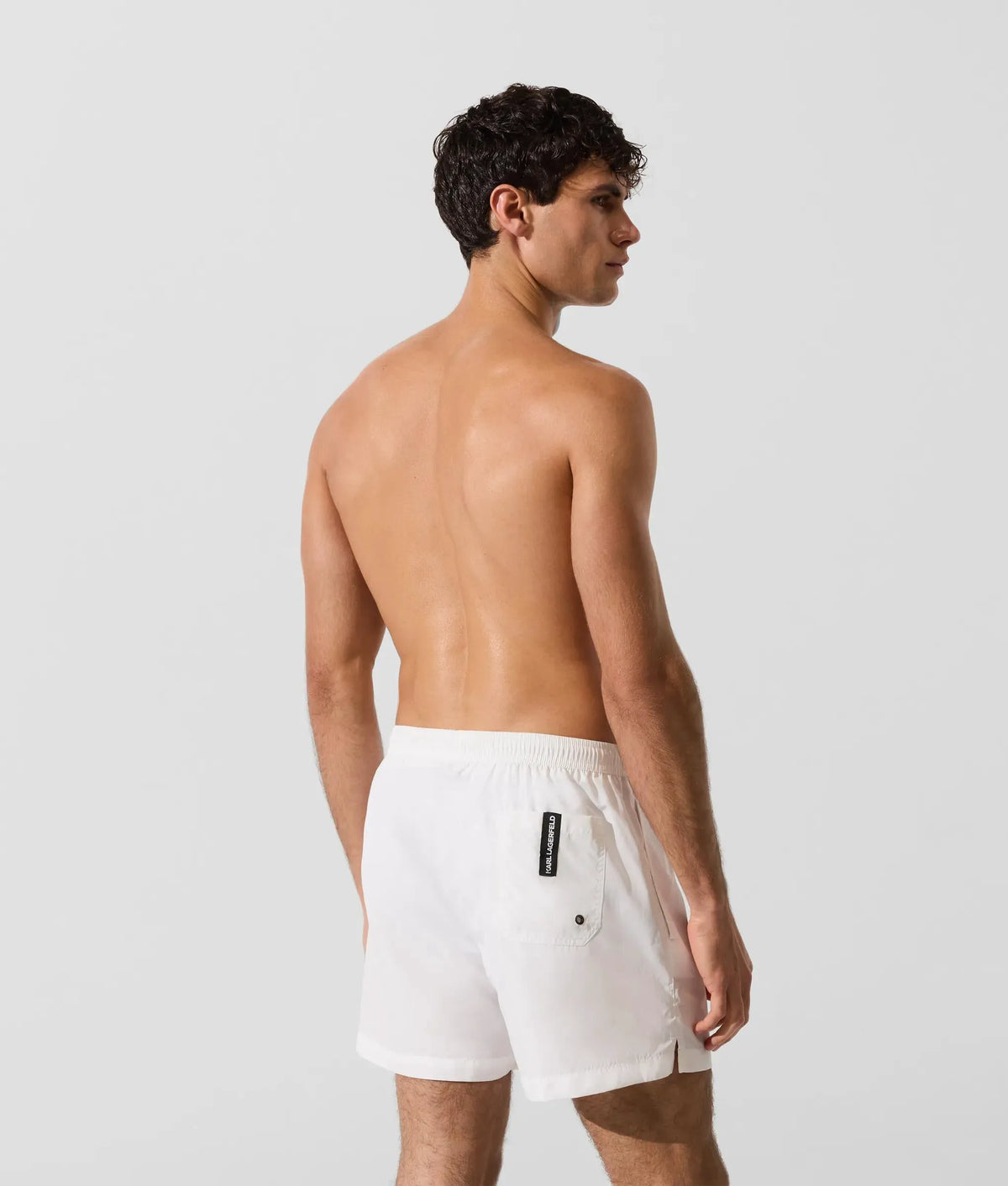 Logo short boardshorts