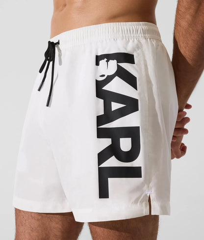 Logo short boardshorts