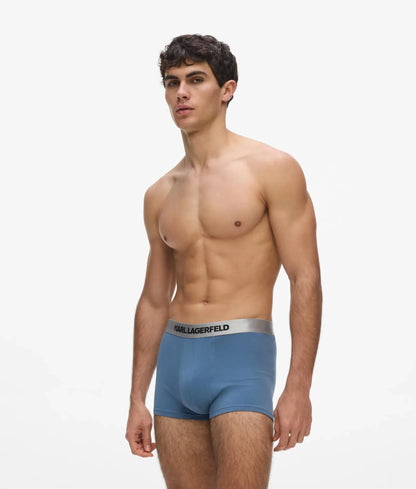 Metallic logo trunks – 3-pack
