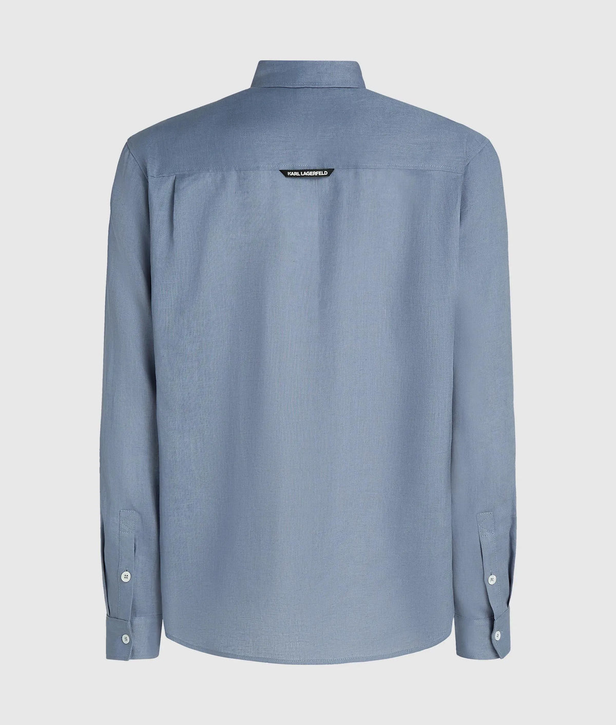 Monogram linen shirt