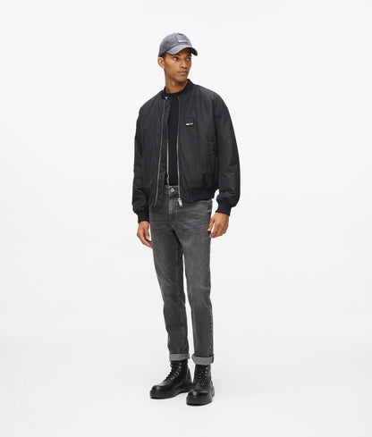 Washed slim jeans