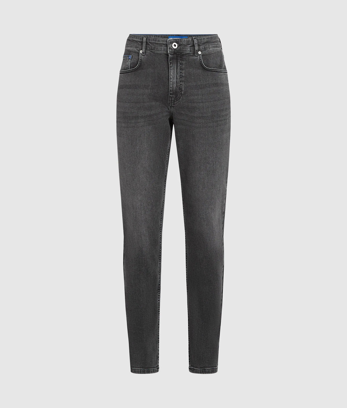 Washed slim jeans