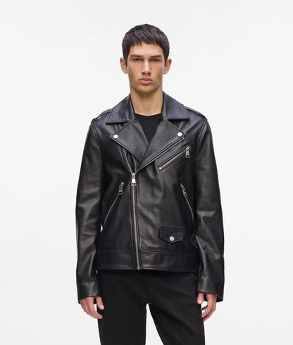Karl Essential leather jacket