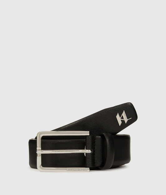 K/Monogram leather belt