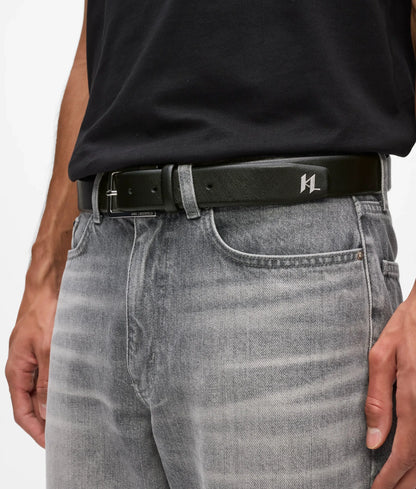 K/Monogram leather belt