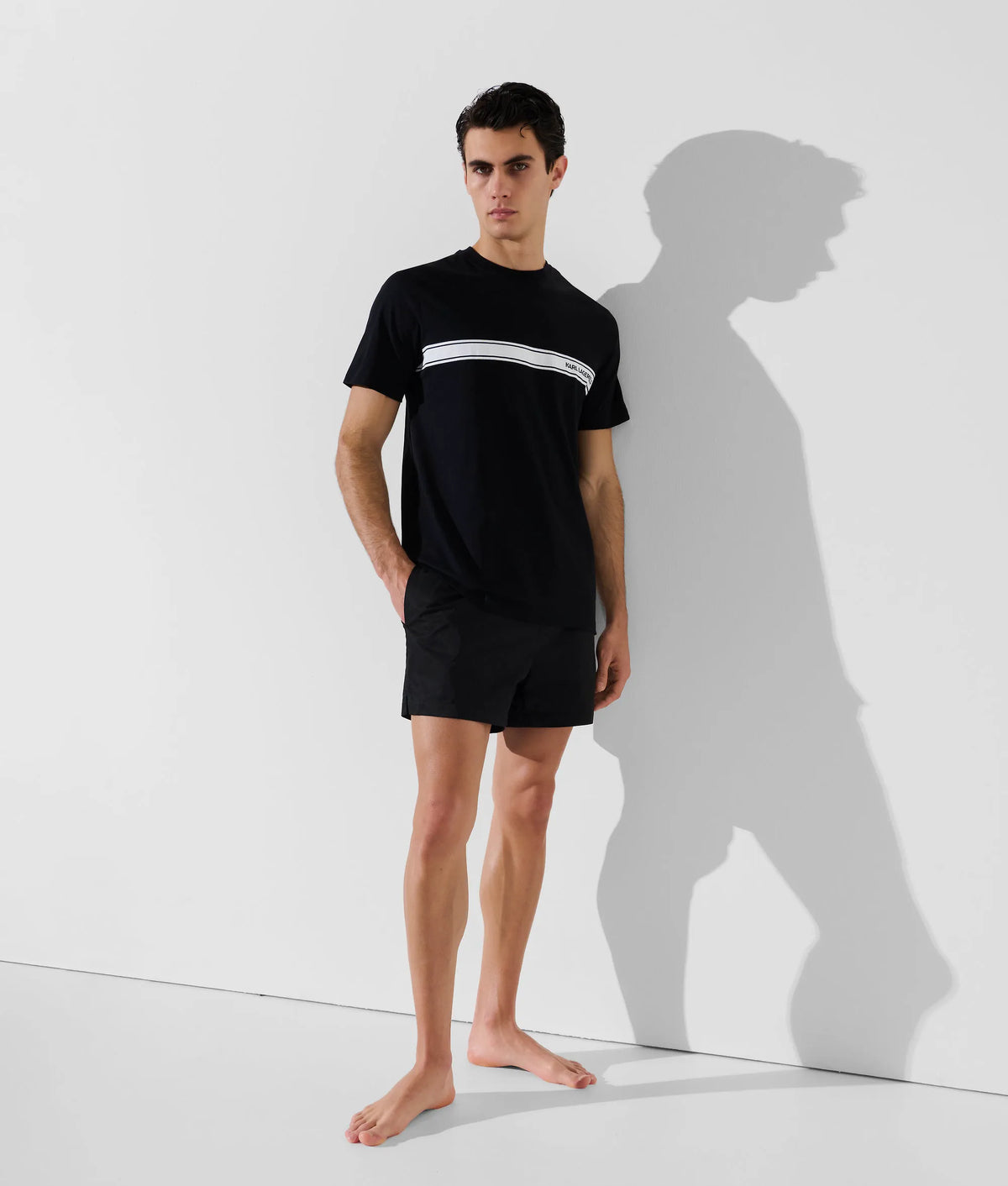 Logo beach T-shirt