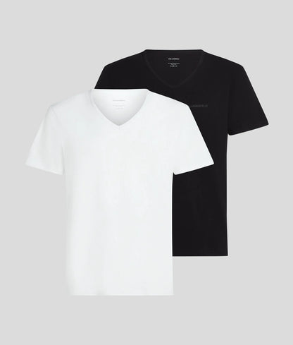 Logo v-neck T-shirt – 2-pack