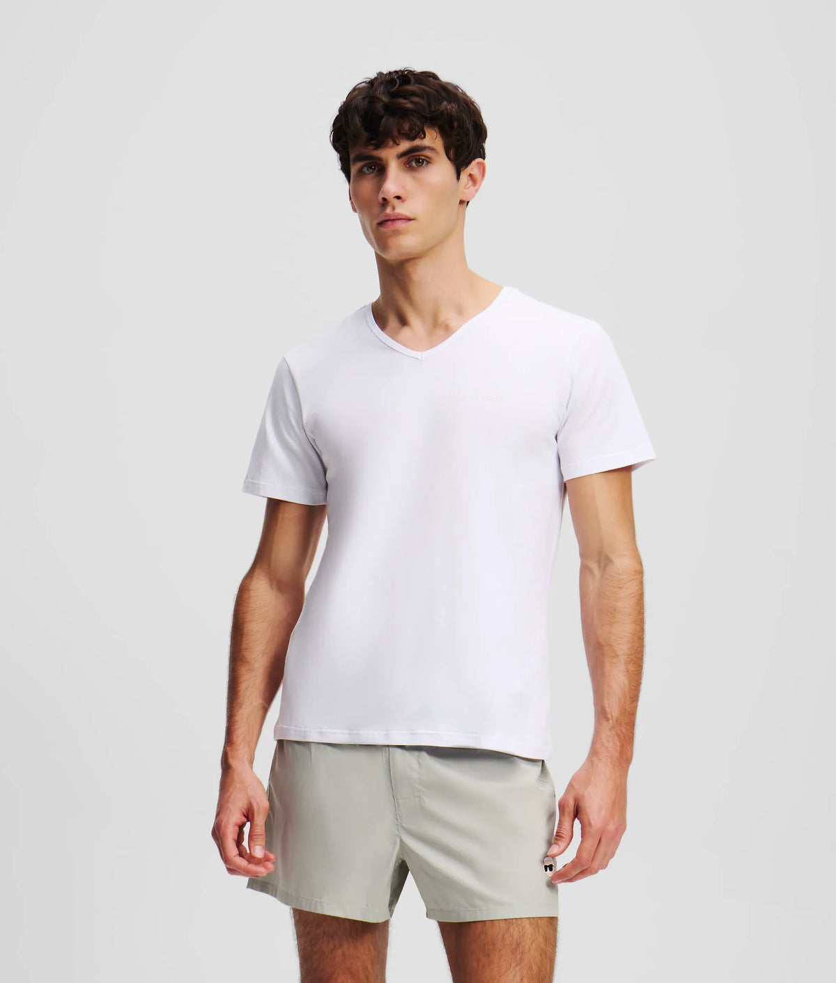 Logo v-neck T-shirt – 2-pack