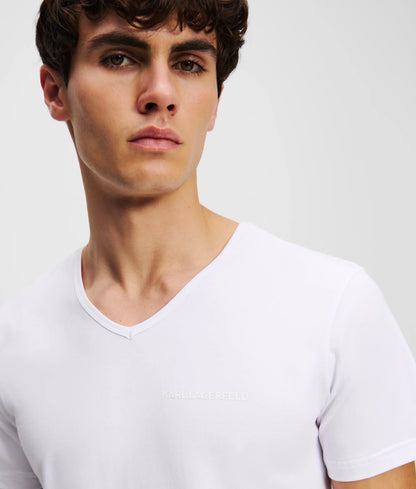 Logo v-neck T-shirt – 2-pack