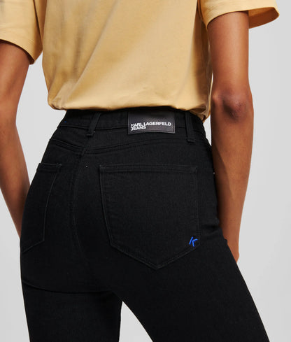 High-rise skinny jeans