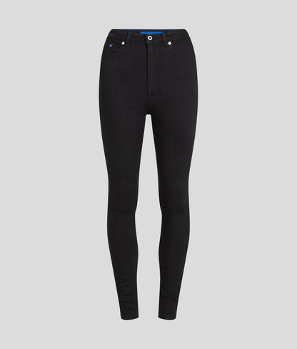 High-rise skinny jeans
