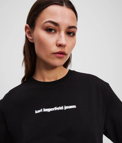 Blurred logo T-shirt