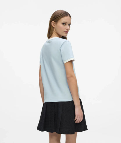 Ikon contrast piping T-shirt