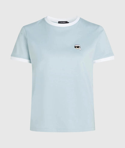 Ikon contrast piping T-shirt