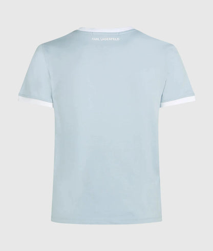 Ikon contrast piping T-shirt