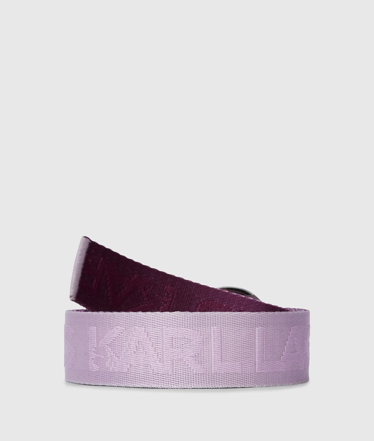 Reversible webbing belt
