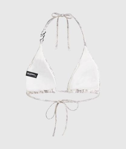 Triangle bikini top