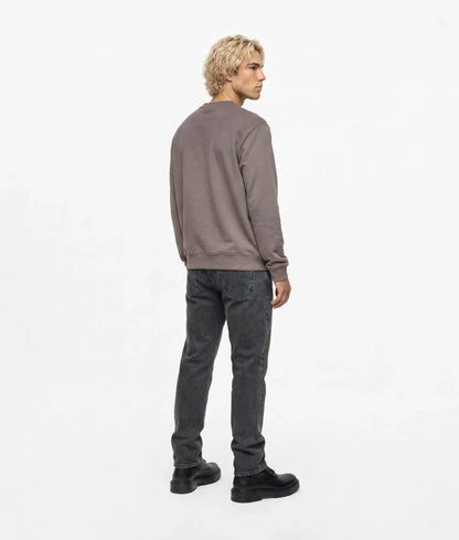 Stone black straight jeans
