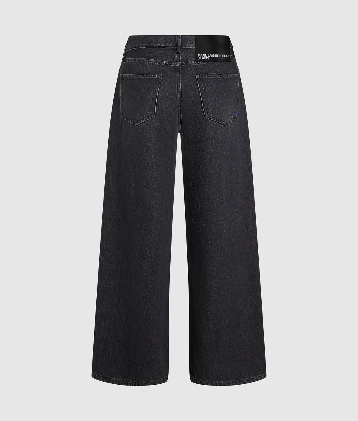 Low-rise wide-leg jeans
