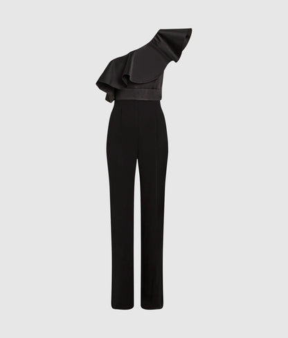 One-shoulder jumpsuit